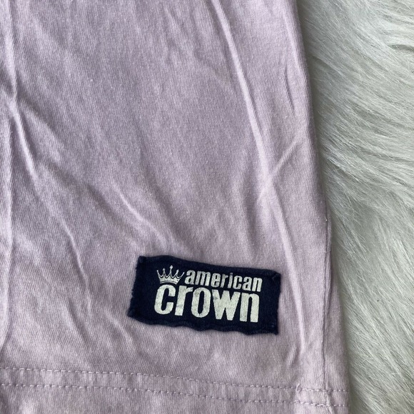 American Crown T Shirt Sz XL San Diego Dolphins Purple Powder Puff Football 1972 - Picture 8 of 8